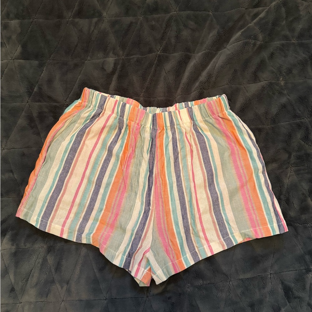 Striped Multicolor Women's Shorts
